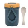 thumbnail image 1 of Plastic Breakfast Box Soup Porridge Holder Portable Microwave Food Container Sealed Soup Cup for Office (Navy), 1 of 3