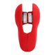 thumbnail image 5 of Gear Shift Knob Trim Suede Scratch Prevention Replacement For Panamera Macan 718 911 Boxte Red, 5 of 5