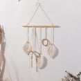 thumbnail image 3 of Tapiz Colgante de Pared de Macramé Bohemia, Decoración de Pared de , Tejido, 3 of 9