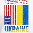 thumbnail image 3 of CafePress - I Stand With Ukraine Support Ukrainian Sweatshirt - Pullover Hoodie, Hooded Sweatshirt, 3 of 4