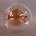 thumbnail image 1 of Lámpara de globo de cristal minimalista, lámpara de techo, lámpara de cocina, cubierta de pantalla para de noche, luz de lectura, luz colgante, , Marrón 80mm Salvador Pantalla de lámpara, 1 of 10