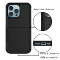 thumbnail image 5 of TakFox For Apple iPhone 14/14 Pro/14 Plus/14 Pro Max Case,Full Body Heavy Duty Shockproof Hybrid Dual Layer Rubber Drop Protection Rugged Cover,Black, 5 of 7