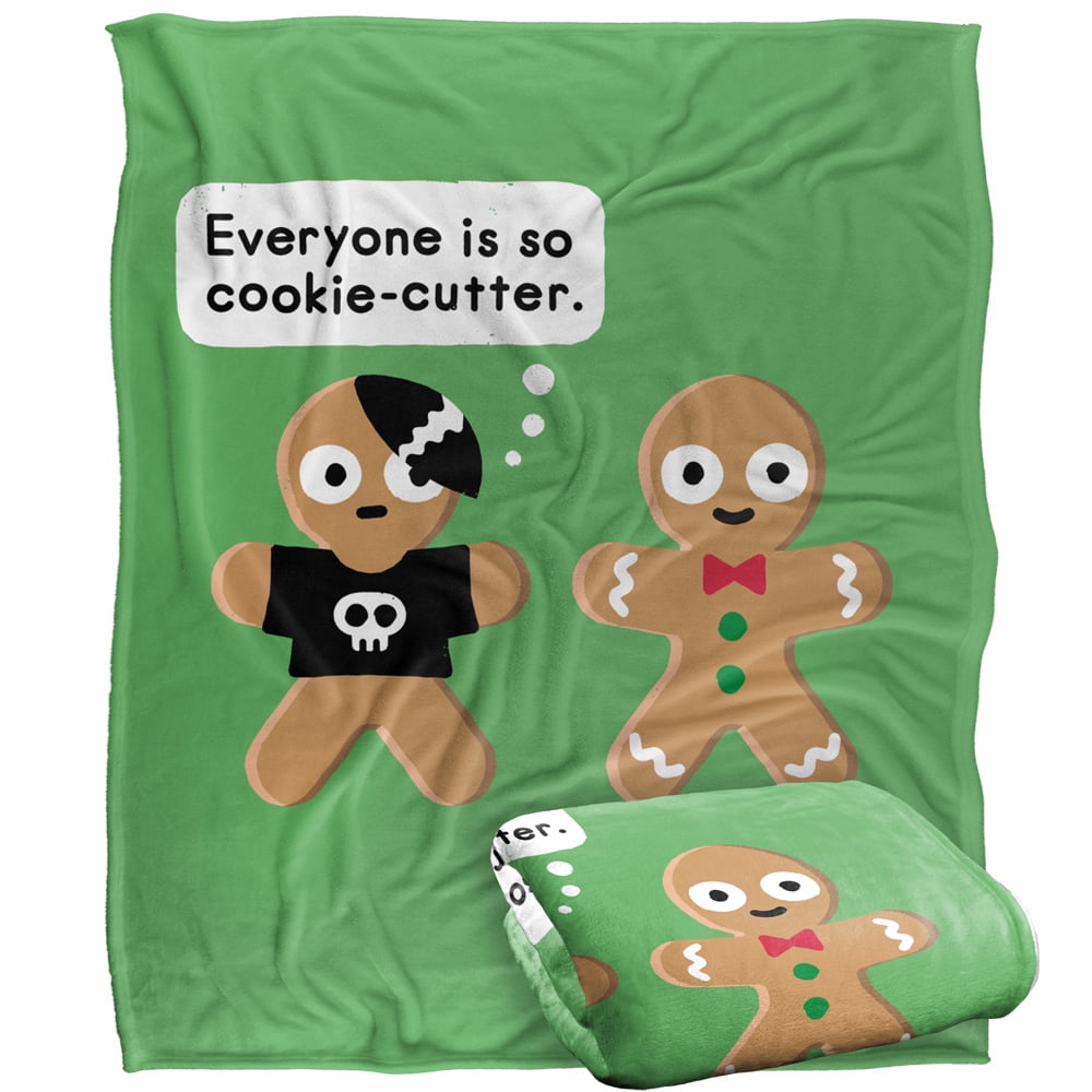 bCreative David Olenick Blanket, 50'x60' A Snap Judgement Silky Touch