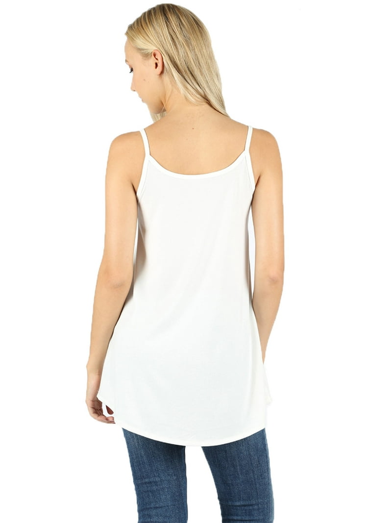 Women Reversible flare camisole tank top - Walmart.com