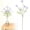 Purple, variant on Artificial Small Daisies Dutch Bouquet, 1 Pack Realistic Faux Flower Vase Arrangement for Home Hotel Wedding Centerpieces Indoor Decor