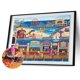 thumbnail image 2 of Cuadros Decorativos 5D bricolaje ronda completa taladro diamante pintura playa paraíso rhinestone ilustraciones Sywqhk Nuevos Originales, 2 of 9