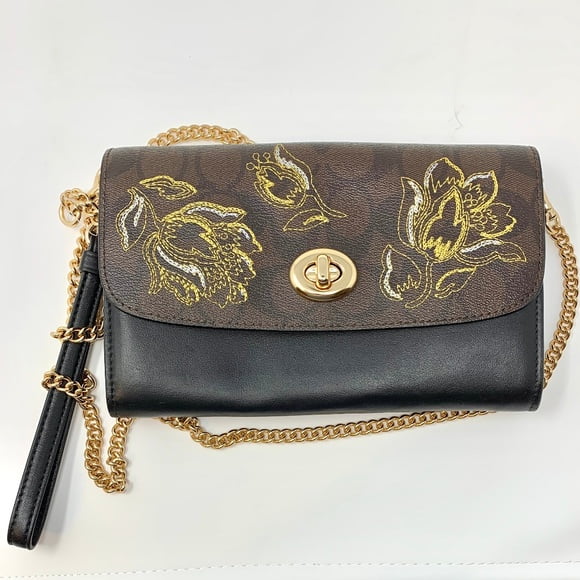Chain Crossbody In Signature Canvas 2024 www.alhudapk
