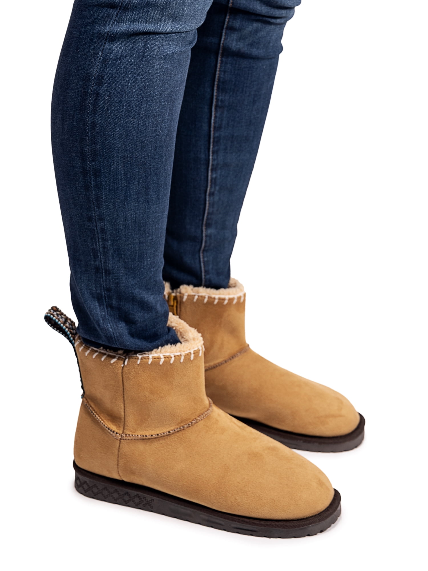 MUK LUKS Women's Truvie Bootie, Wide Width Available