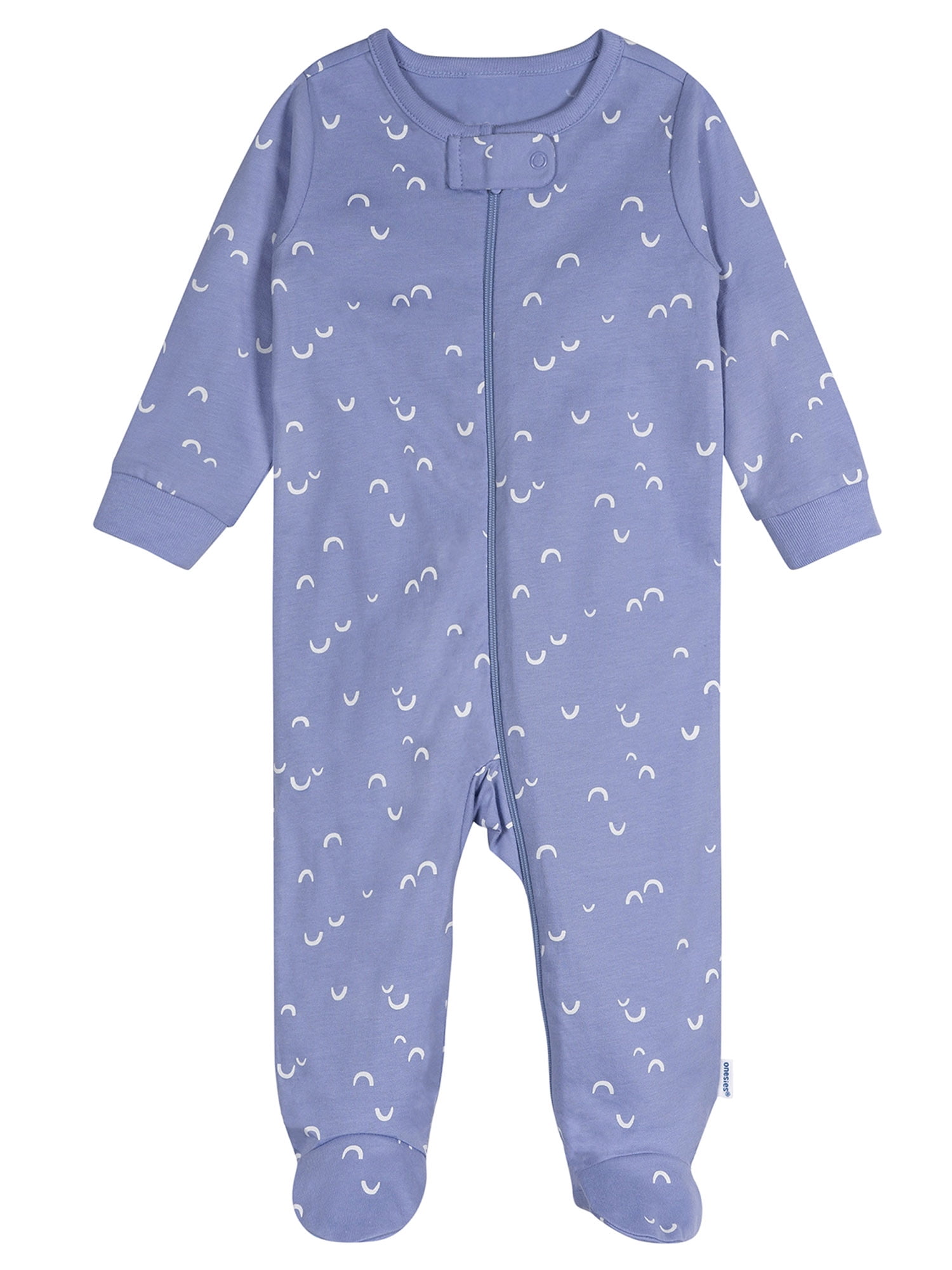 Onesies Brand Baby Girl Sleep ´N Play Footed Pajamas, 4-Pack, Sizes Newborn - 6/9 Months