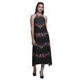 thumbnail image 1 of Bimba Tie-Dye Women Backless Halter Neck Beachwear Summer Evening PartyÂ&nbsp;Dress-Medium, 1 of 6