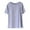 Blue, variant on Ltctricy Women's T-Shirts with Built in Bra short sleeve crew neck soft comfy pajama tops casual loose tee blouses