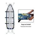 thumbnail image 4 of HELLHERO Mother's Day Ironing Board Cover Easy to Install Snug Fit Elastic Edge, Floral Design, 4 of 5