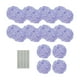 thumbnail image 4 of Hortensia Flores Artificiales Accesorios para Fotos Arreglos Florales DIY Decorativos para Púrpura, 4 of 9