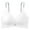 White, variant on Darzheoy Bras for Women No Underwire Women's Push-up Non-slip Lace Flower Surface Beautiful Back Seamless Push-up One-piece Bra Wirefree Women Bras 85ABC