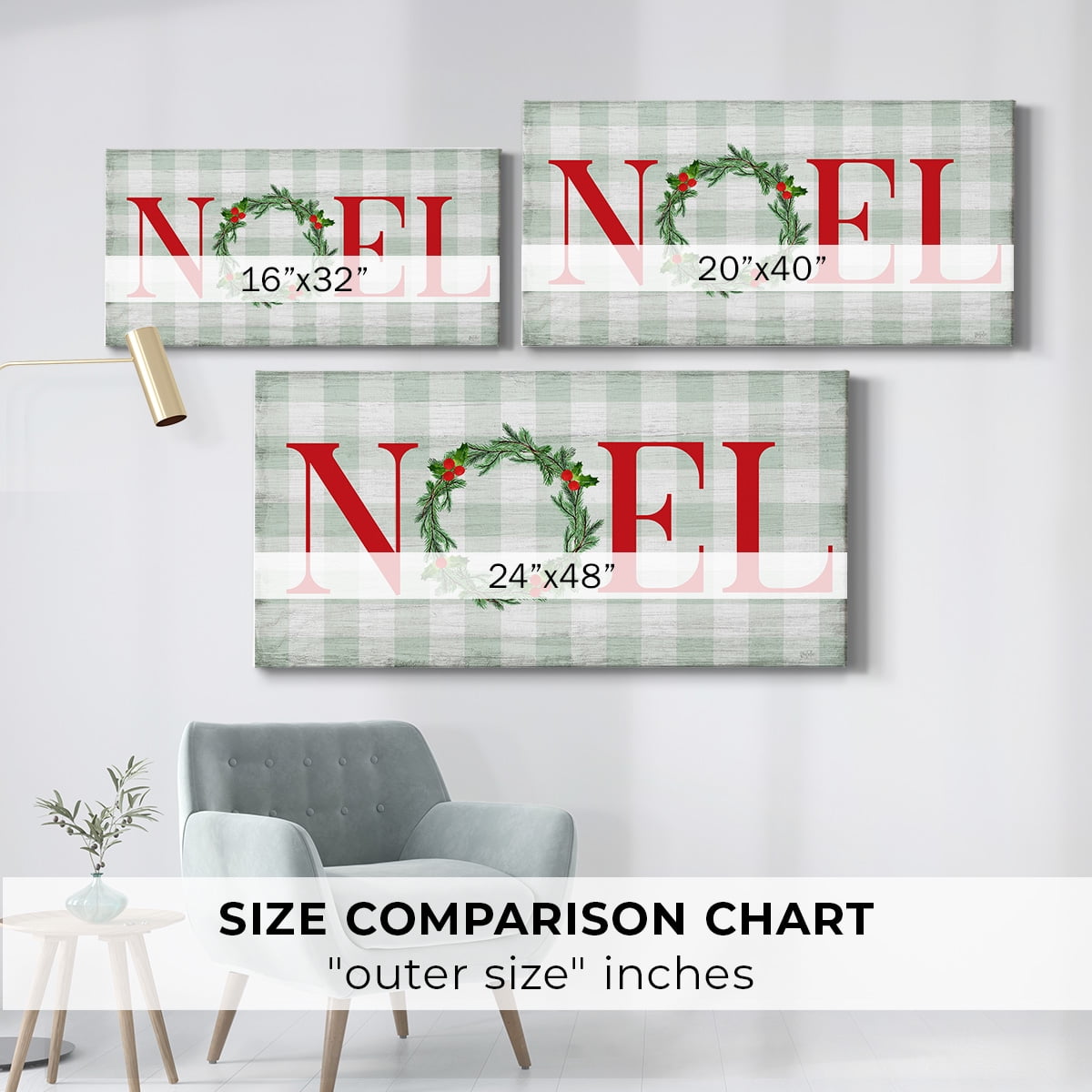 Noel- Gallery Wrapped Canvas