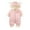 O-Pink5351, variant on CUZIBR Romper Baby Girls Boys Snowsuits Hooded Cute Rabbit Ear Winter Coats Jumpsuit Boho Dailywear For Toddler