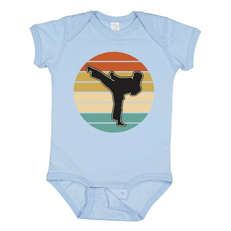

Inktastic Karate Martial Arts Silhouette Gift Baby Boy or Baby Girl Bodysuit