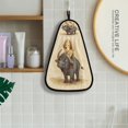thumbnail image 4 of Hanging Hand Towels For Kitchen Bathroom Home Decor Lightweight A Cute Buffalo and A Cute Puppy, 4 of 6