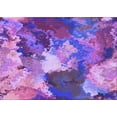thumbnail image 1 of Ahgly Company Machine Washable Indoor Rectangle Transitional Heliotrope Purple Area Rugs, 4' x 6', 1 of 7