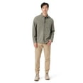 thumbnail image 5 of Bass & Co. Men's and Big Men's Easy Travel Shirt with Long Sleeves, Sizes S-3XL, 5 of 5