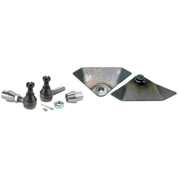 Speedway Radius Rod Frame Mount and Wishbone Tie Rod Kit