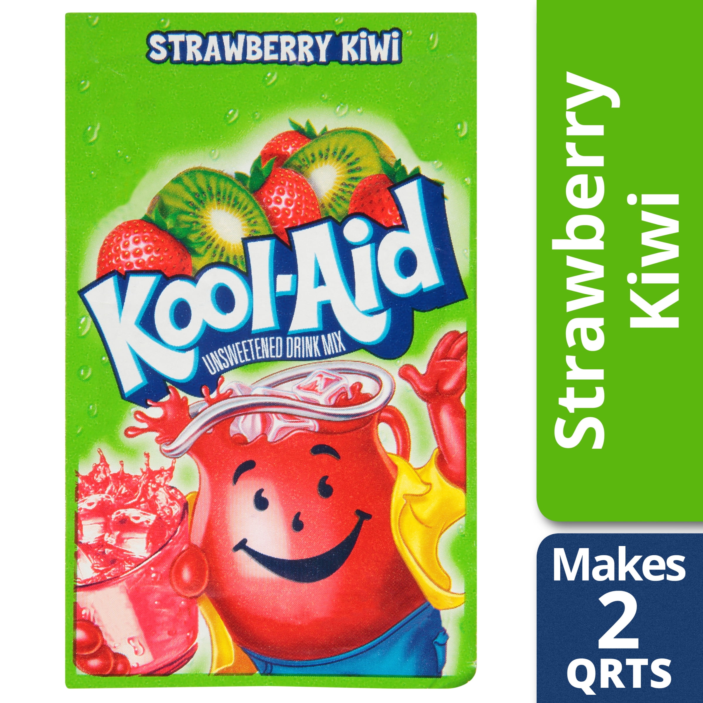 KoolAid Unsweetened Strawberry Kiwi Powdered Drink Mix