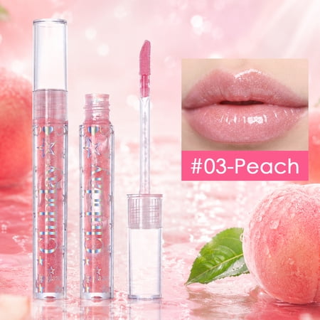 Julystar Shimmering Lip Oil 6 Colors – Glossy Lip Gloss with Deep Moisturizing, All-Day Hydration, Lightweight Balm That Brightens and Restores Natural Lip Color