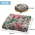 thumbnail image 7 of Tropical Leaf Meditation Cushion for Adults - Soft Skin-Friendly Fabric with Summer Palm Inspired Pattern, 7 of 7
