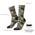 thumbnail image 4 of Xecao Farm Animals Pattern Sport Socks for Women and Men Crew Socks Sporty Calf Socks Casual Socks, 4 of 6