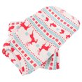 thumbnail image 1 of IFANLANDOR 1Pc White Pet Christmas Costume Breathable Dog Apparel with Elk Pattern for Holiday Parties, 1 of 6