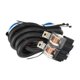 thumbnail image 4 of Vehicle H4 Headlight Wiring Harness Replace Parts Durable Ceramic Socket Plug Halogen Lamp Brightening Professional 12V, 4 of 5