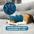 thumbnail image 4 of Calming Hoodie Dog Ear Covers-No Shake Hematomas Ear Wraps for Dogs, Adjustable Head Wrap Muffs Noise Cancelling Protector, Anxiety Relief, Fireworks & Grooming Bathing, M, 4 of 5