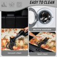 thumbnail image 5 of KEIAHUAN Black Cat Pumpkin Bow Car Trunk Mat 29" x 39" Waterproof Rear Trunk Liner Full Protection Cargo Mat Car Accessories Universal Fit for Most Vehicle, 5 of 7
