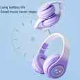 thumbnail image 6 of Original Wireless Bluetooth Headphones for Computer RGB Glowing Smiley Face Noise Reduction Gaming Headset Gamer Girl Bass Sport, 6 of 25