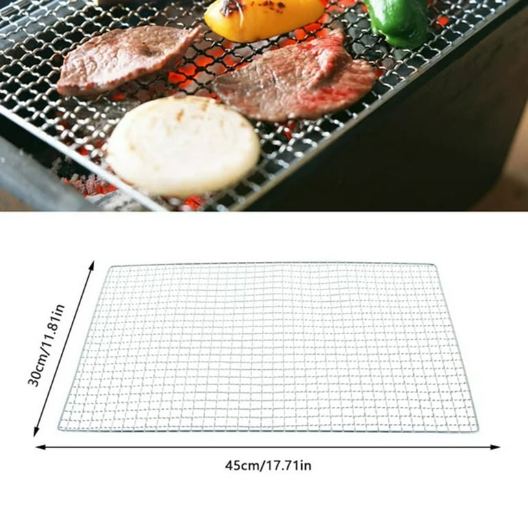 Clearance! Stainless Steel BBQ Grill Grate Grid Wire Mesh Outdoor