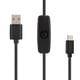 thumbnail image 1 of Cable de alimentación, 3PCS 5V3A Cable de carga de interfaz tipo C Cable tipo C Rendimiento de primer nivel, 1 of 9