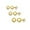 Yellow, variant on Pori Jewelers 14K Solid Gold Ball Stud Earrings 3-Pair Pack - Multiple Sizes (3mm, 4mm, 5mm) - Women
