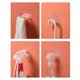 thumbnail image 3 of 4 Pcs Spray Bottle Holder Space Saving Wall Mounted Adhesive Bottle Hook Shower Curtain Rod Holder, 3 of 4