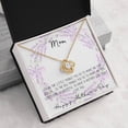 thumbnail image 5 of Mom - Love Knot Necklace - Message Card & Gift Box, 5 of 5
