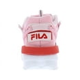 thumbnail image 3 of Fila Disruptor Ii Exp Gs Girls Shoes Size 4, Color: Pink/Red, 3 of 5