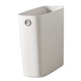 thumbnail image 2 of Plastic Wastebasket, Open Top Slim Trash Can For , 11x10.6x5.1", 2 of 8