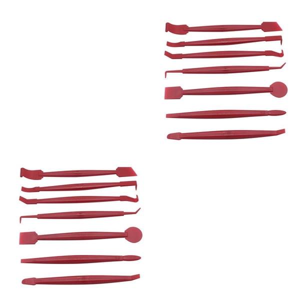 Scienceny Herramientas de instalación de envoltura de película para coche, pegatina Interior para parabrisas de carrocería, juego de 7 Stück/Set Beutelpackung 2piezas