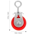 thumbnail image 2 of OUNONA Small Iron Pulley Wheel for Greenhouse Accessories and Airflow Control, 2 of 8