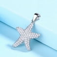 thumbnail image 2 of Amy and Annette Swarovski Crystal Starfish Pendant Necklace, 2 of 4