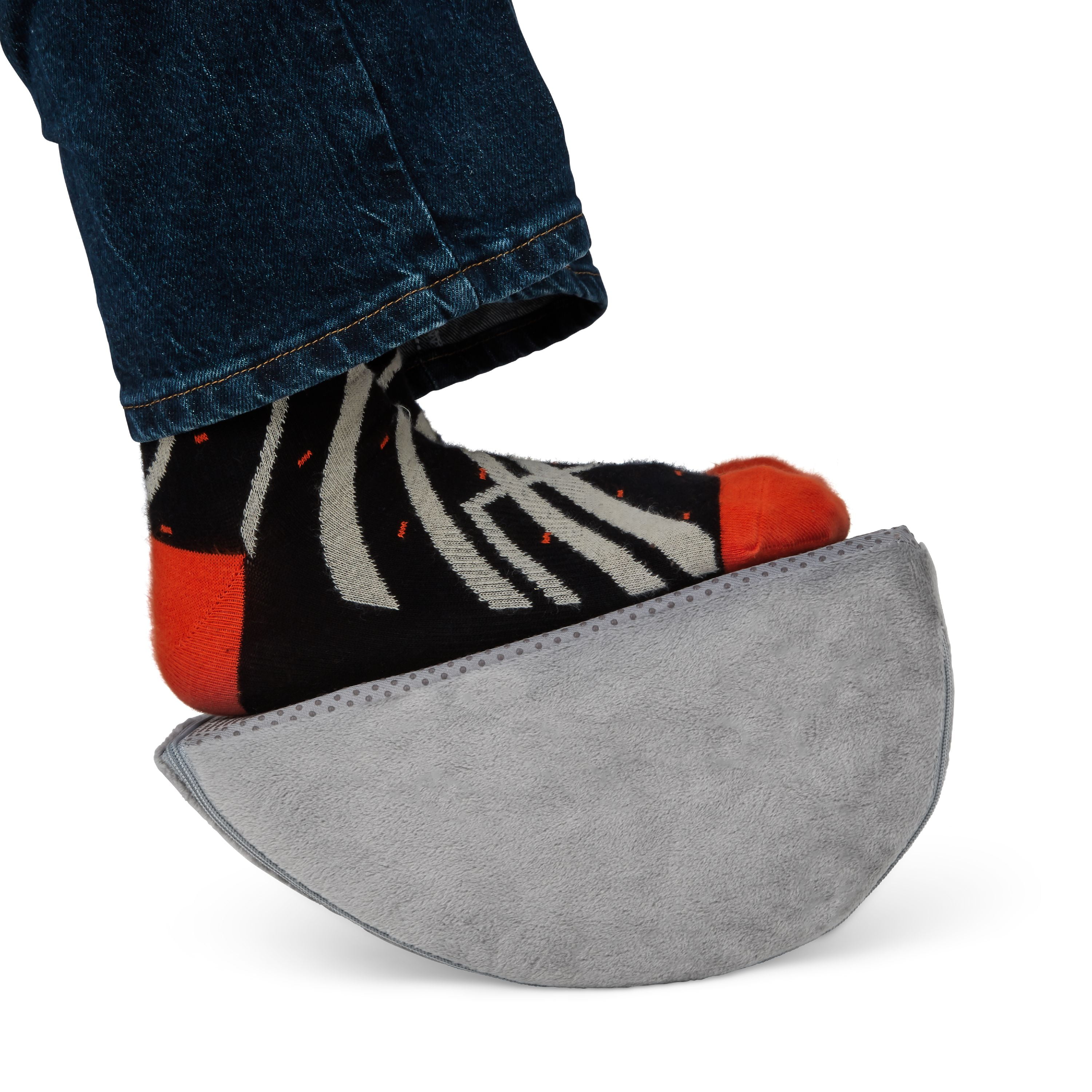 Foot Rest Cushion Under Desk Ergonomic Comfort Foam, Swiveling Office