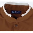 thumbnail image 7 of AtasiÂ&nbsp;Men's Henley Welt PocketÂ&nbsp;LongÂ&nbsp;KurtaÂ&nbsp;Solid Indian Ethnic Wear Clothing ForÂ&nbsp;Men's, 7 of 7