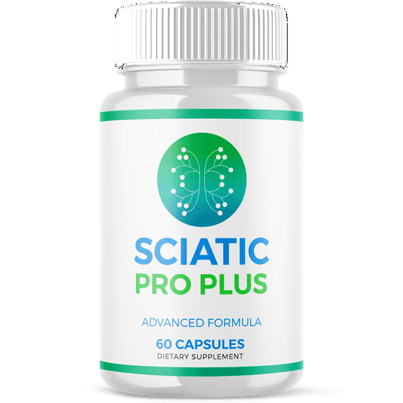 Sciatic Pro Plus Advanced Nerve Health Support Pills Natural Vitamin Supplement 60 Capsules