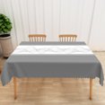 thumbnail image 5 of Nanqianyi Waterproof Rectangle Tablecloth for Kitchen Dining Room,Grey Abstract Line,70x52 Inch, 5 of 6