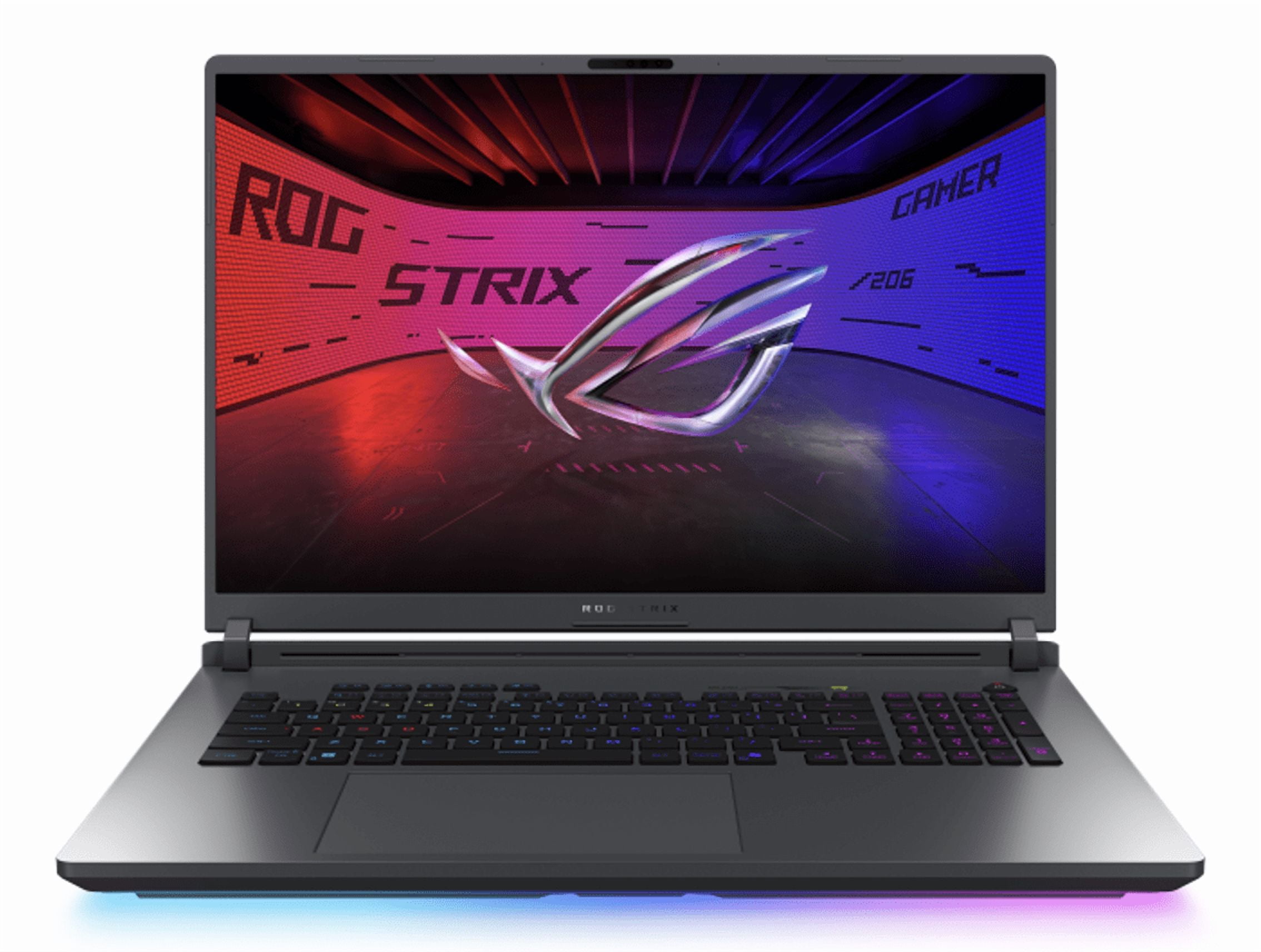 ASUS ROG Strix AI Gaming Laptop 18in 240Hz IPS WQXGA Display (Intel Ultra 9- 275HX, NVIDIA GeForce RTX 5070 8GB, 32GB DDR5, 8TB PCIe SSD, RGB KB, Thunderbolt 4, WiFi 7, Webcam, Win 11 Pro)