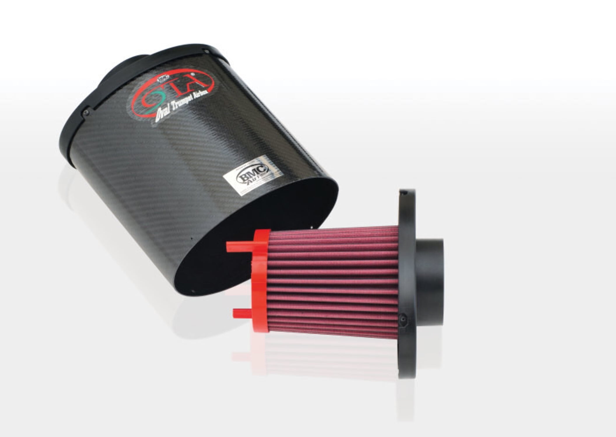 BMC Oval Trumpet Airbox Kit for Mitsubishi Lancer EVO X main image 0